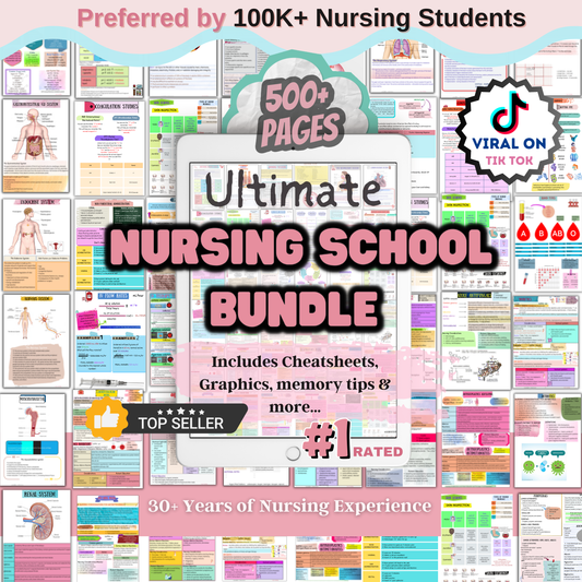 Ultimate Nursing School Bundle™ | 2025 Edition