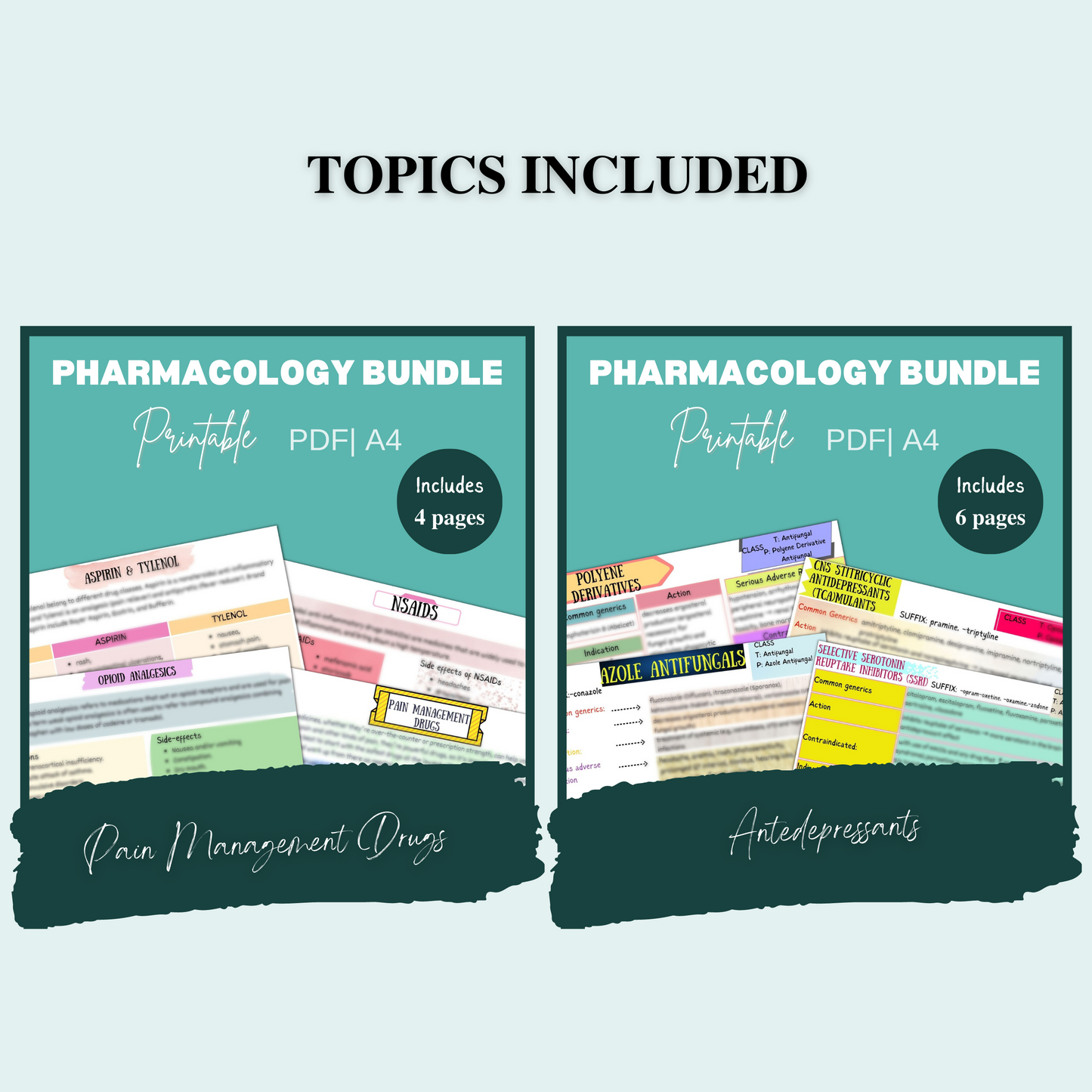 Pharmacology Bundle